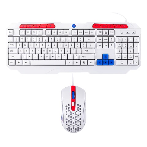 COMBO TECLADO Y MOUSE NASA NS_GC02 marca TechZone -