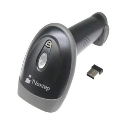 Lector de Códigos de Barra y QR Nextep Inalámbrico (1D/2D) USB -