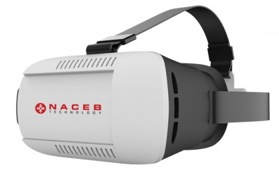 Lentes de Realidad Virtual Naceb Technology NA-624 - Negro, Color blanco, Smartphones
