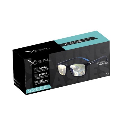 Lentes Gamer  Xzeal XZAGG50B - Negro, Gamer