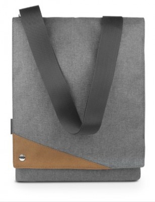 Funda Messenger PERFECT CHOICE - 10 pulgadas, Gris, Poliéster, Universal