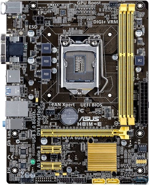 Tarjeta madre ASUS - DDR3-SDRAM, 16 GB, Intel, Socket H3 (LGA 1150)