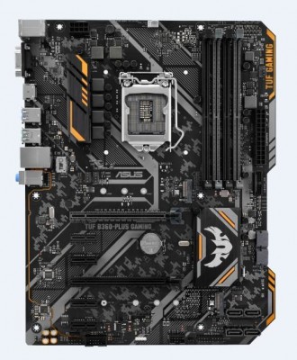 Tarjeta Madre ASUS TUF B360-PLUS - DDR4, 64 GB, LGA1151