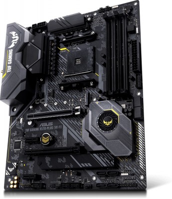 MOTHERBOARD ASUS TUF GAMING X570-PLUS (WI-FI) - DDR4, AMD, Socket AM4, ATX