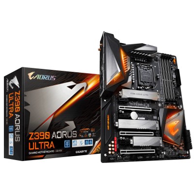 Motherboard GIGABYTE Z390 AORUS ULTRA - DDR4-SDRAM, 128 GB, Intel, LGA 1151, ATX