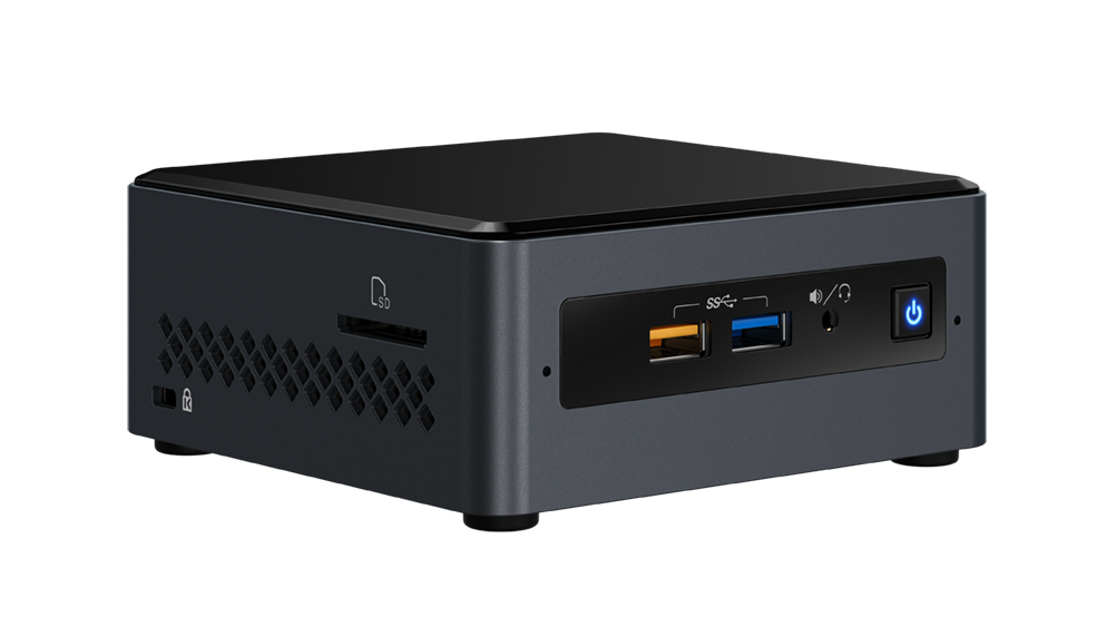 Mini PC INTEL BOXNUC7CJYHN - Intel Celeron, J4005U, MAXIMO 4GB DE RAM POR SLOT DDR4-2666