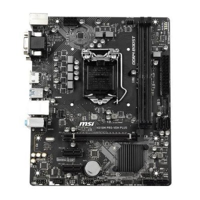 Motherboard MSI H310 VDHP PLUS - DDR4, 32 GB, Intel, LGA1151, ATX