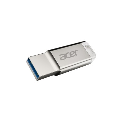 Memoria USB 3.2 Acer UM310 de 64GB BL.9BWWA.581 120 MB/s Lectura 90 MB/s Escritura - acabado Metal. Color Plata