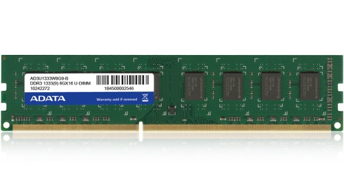 Memoria RAM para PC ADATA - 4 GB, DDR3, 1600 MHz, PC/server, 240-pin DIMM