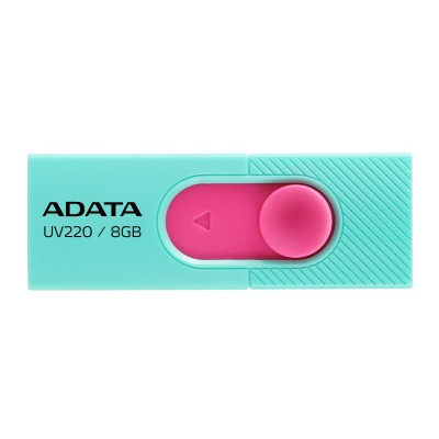 Memoria USB ADATA UV220 - Rosa, 8 GB, USB 2.0