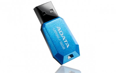 Memoria USB de 16GB UV100 ADATA  AUV100-16G-RBL - Azul, 16 GB, USB 2.0