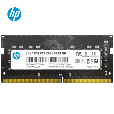 Memoria Ram HP 7EH98AA#ABM - 8 GB, DDR4, 2666 MHz, SO-DIMM LATENCIA CAS 19