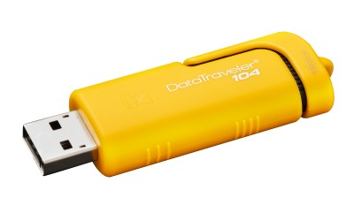 Memoria USB de 16GB Kingston Kingston Technology KC-U1Z16-6SY - Amarillo, 16 GB, USB