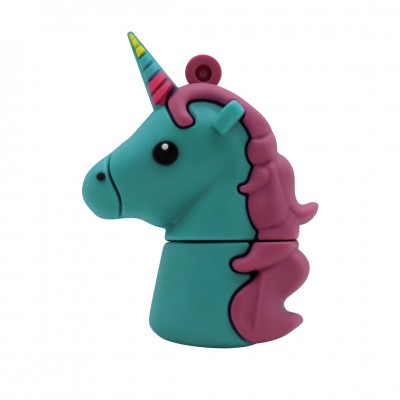 MEMORIA FLASH USB 32GB - UNICORNIO AZUL MORADO BROBOTIX 190432-31, 32 GB, USB tipo A