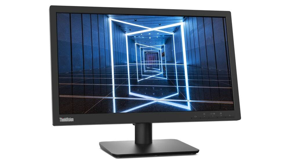 Monitor Lenovo ThinkVision E20-30 - Pantalla 19.5 (1600x900), HDMI, VGA, Color Negro, Garantía 3 Años con fabricante.