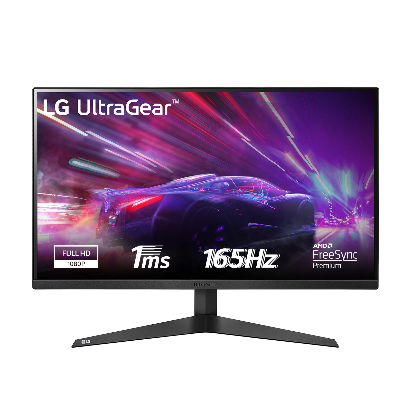 Monitor LED LG UltraGearTM GAMING 165 Hz - 27 pulgadas, 300 cd / m², 1920 x 1080 Pixeles, 1 ms, LED