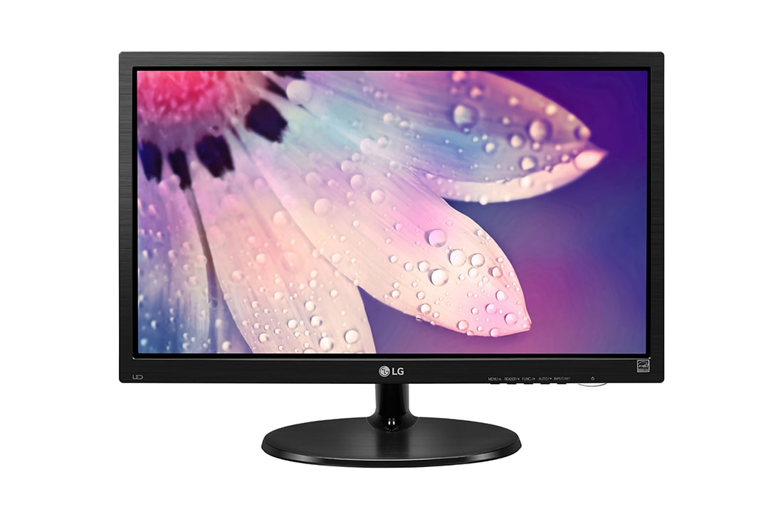 Monitor LED Marca LG de 18.5 pulgadas - Modelo (19M38H), Resolución 1366 x 768, HDMI x 1, VGA x 1