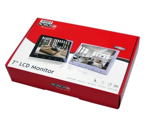 Monitor Provision-ISR - 250 cd / m², 800 x 480 Pixeles, TFT, 300:1, Color blanco