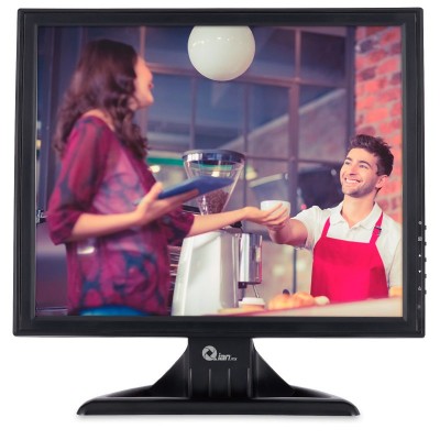 Monitor Touch Qian QMT151901 - 15 pulgadas, 350 cd/m2, 1024 x 768 Pixeles, 5 ms