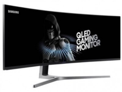 Monitor Gaming SAMSUNG LC49HG90DMLXZX - 49 pulgadas, 350 cd / m², 3840 x 1080 Pixeles, 1 ms