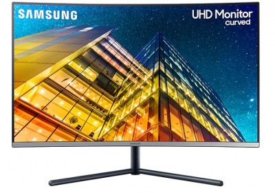 Monitor Curvo  SAMSUNG LU32R590CWLXZX - 32 pulgadas, 3440 x 1440 Pixeles