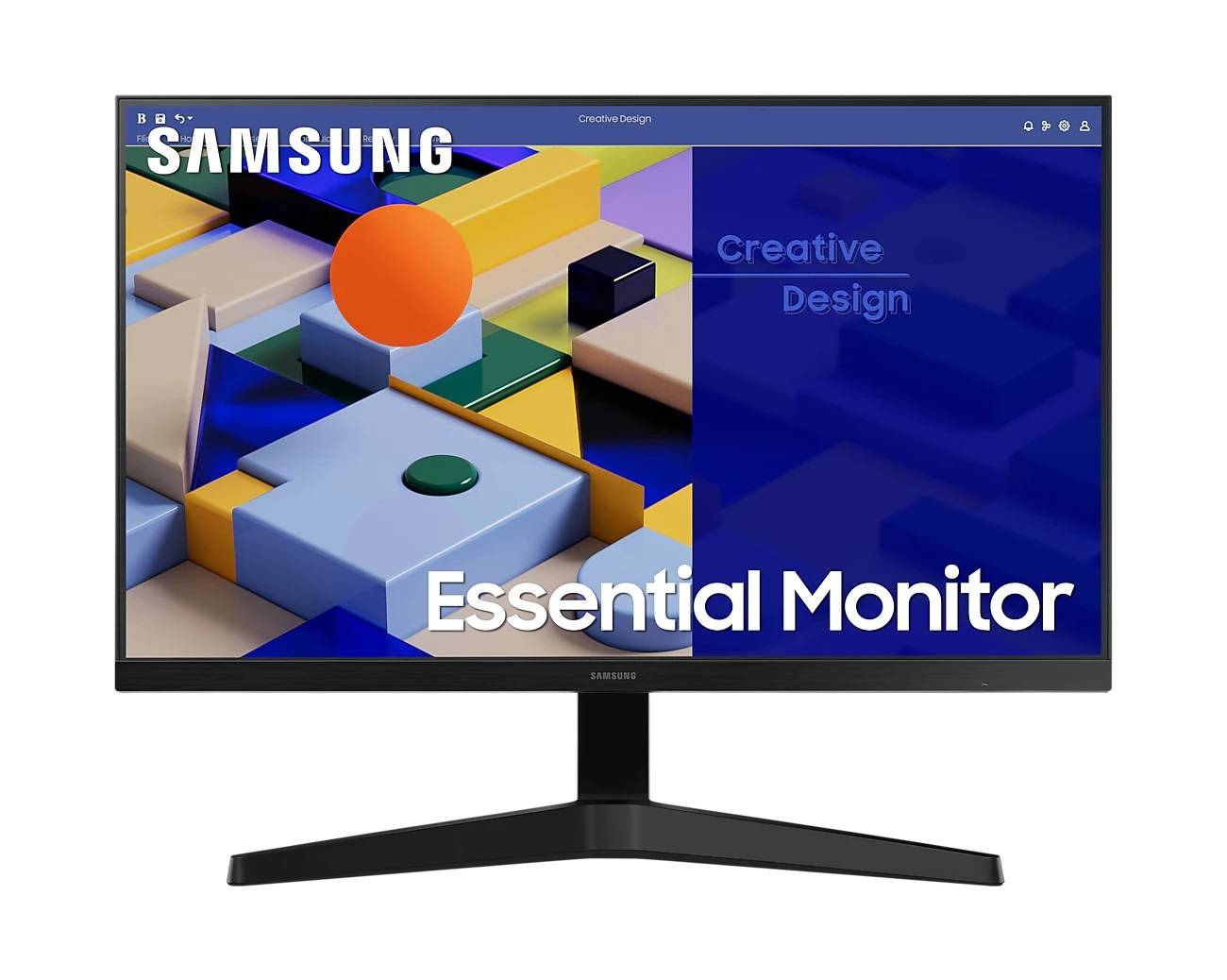 MONITOR SAMSUNG FLAT - 24 pulgadas, CON Panel IPS, Sin Bordes, FHD, 75hz, 5ms, LS24C310EALXZX