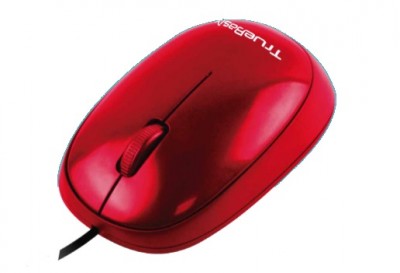 Mouse ACTECK ENTRY - Rojo, 3 Botones + Scroll, USB, Óptico, 1000 DPI