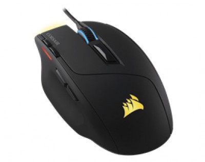 Mouse CORSAIR  CH-9303011-NA - Negro, USB, Óptico, 10000 DPI