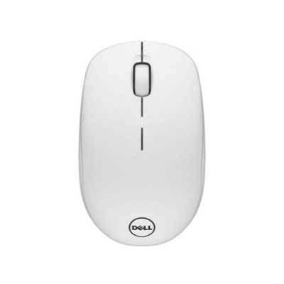 Mouse DELL WM126 - Color blanco, Inalámbrico, Óptico