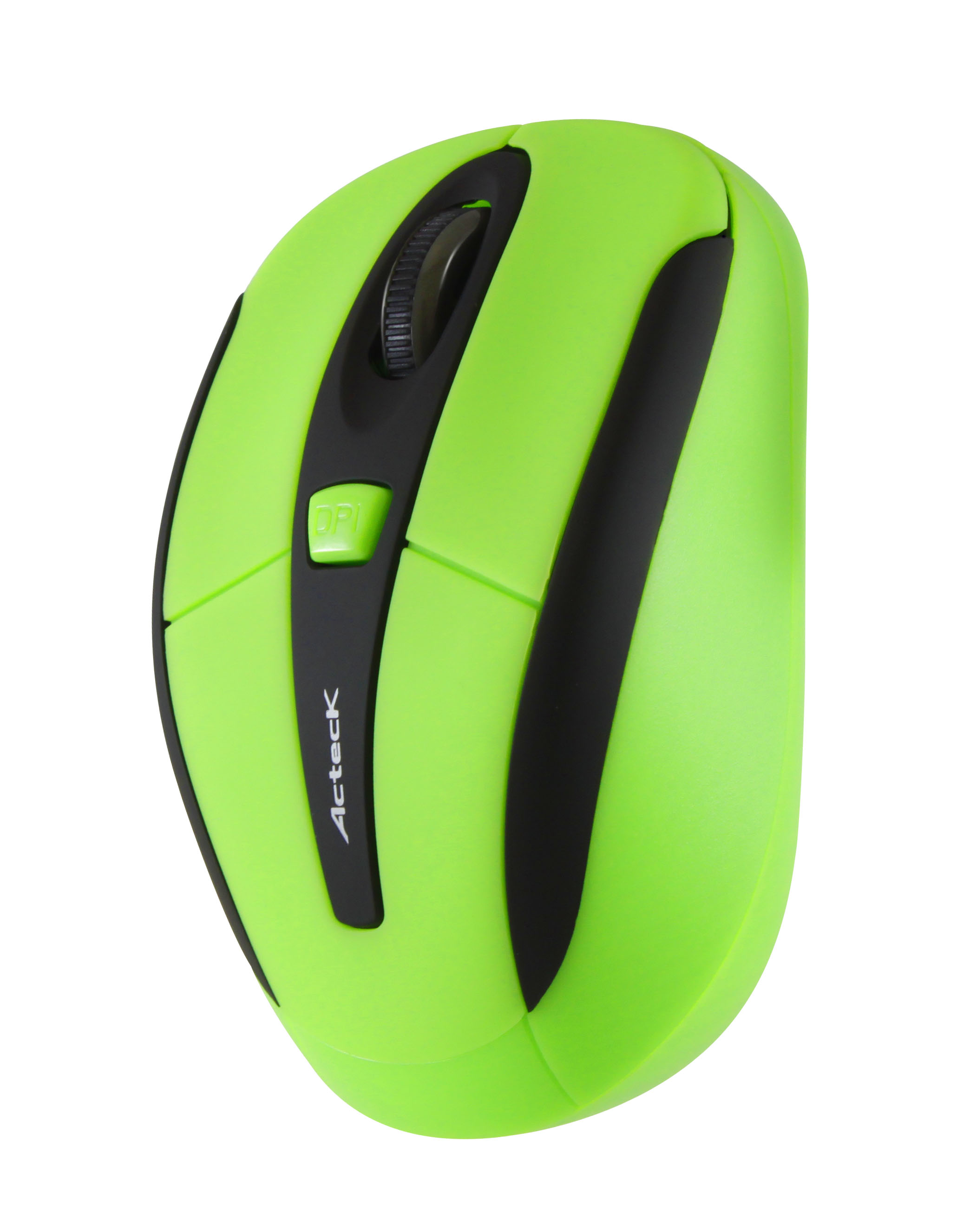 Mouse ACTECK MI-550RF Xplotion - Verde, 5 botones, RF inalámbrico, Óptico, 1600 DPI