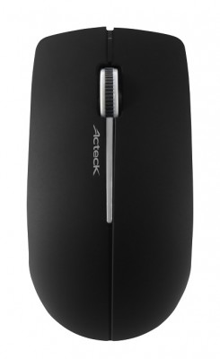 Mouse ACTECK AC-916530 - Negro, 3 botones, RF inalámbrico, Óptico, 1200 DPI