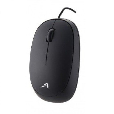 Mouse ACTECK AC-916509 - Negro, 3 botones, USB, Óptico, 1200 DPI