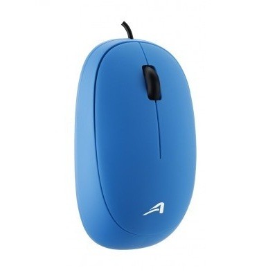 Mouse ACTECK AC-916523 - Azul, 3 botones, USB, Óptico, 1200 DPI