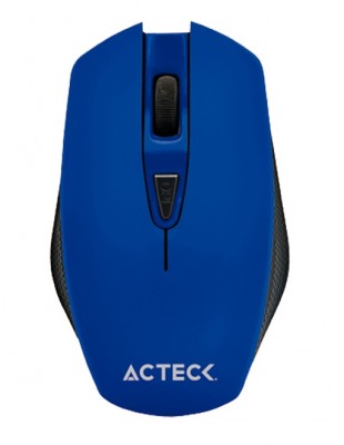 Mouse Inalámbrico ACTECK  M120 Lux - Azul, 6, Inalámbrico, Óptico, 1600 DPI