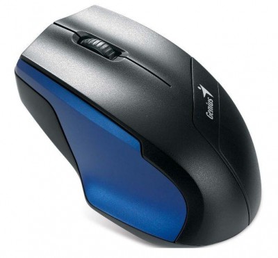 Mouse GENIUS GM-NS6015A - Negro, 3 botones, RF inalámbrico, Óptico, 1000 DPI