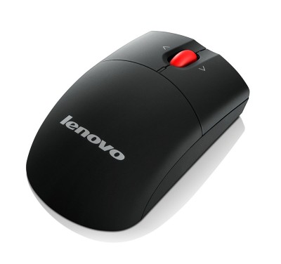 Mouse Lenovo  inalámbrico láser (0A36188) Color Negro -