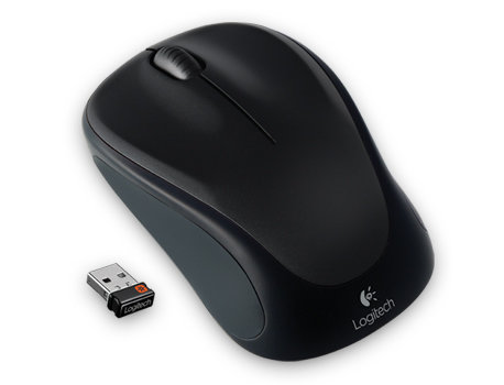 Mouse LOGITECH M317 - Negro, 3 botones, RF inalámbrico, Óptico, 1000 DPI