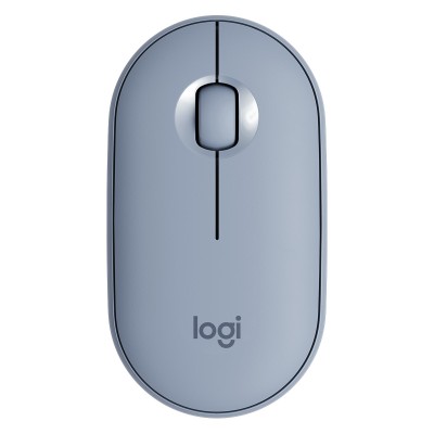 Mouse Inalámbrico LOGITECH M350 - Azul, 3 botones, Bluetooth, Óptico, 1000 DPI