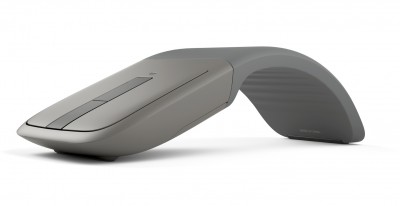 Mouse MICROSOFT Arc Touche - Gris, 3 botones, Bluetooth, Blue Trace