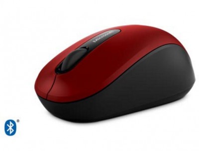 Mouse MICROSOFT Mobile Mouse 3600 - Rojo, Bluetooth