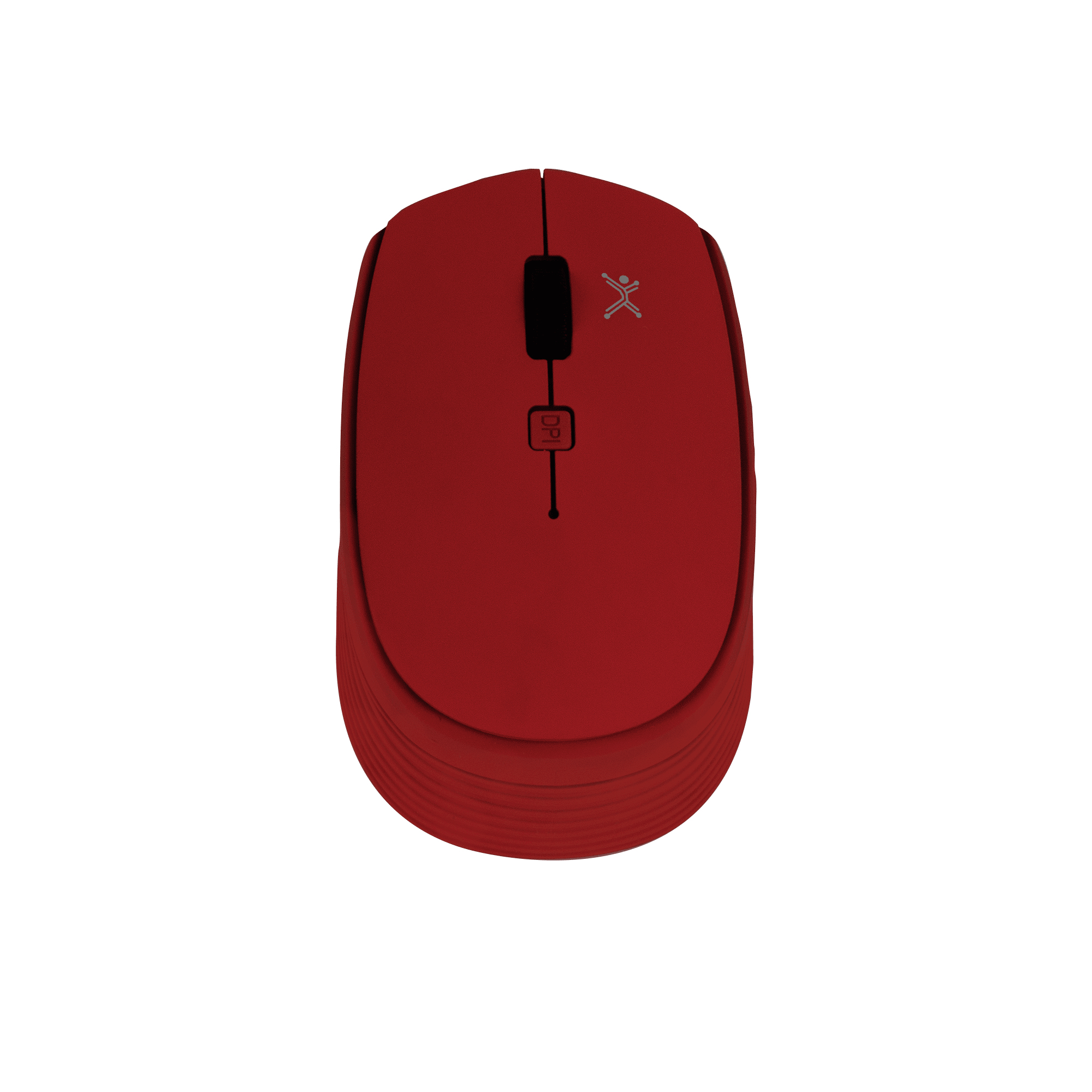 Mouse Inalámbrico PERFECT CHOICE PC-045045 - Rojo, Inalámbrico, 800/1200/1600 DPI