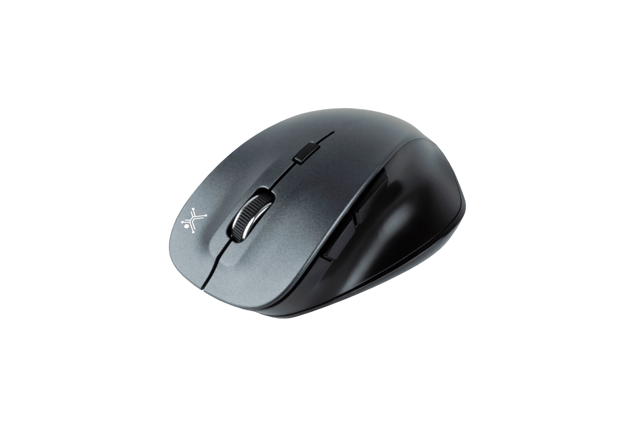 Mouse Inalámbrico PERFECT CHOICE PC-045069 - Negro, 6 botones, 800, 1200 y 1600 DPIs