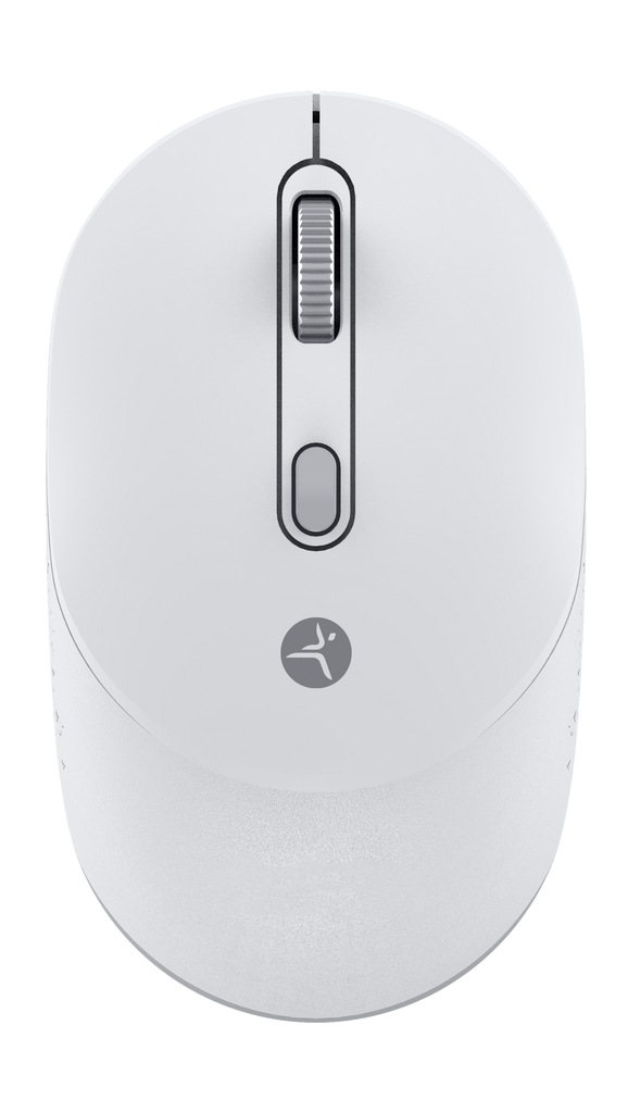 Mouse Youngtech G204 inalámbrico TechZone - de 1600 DPI s, 4 botones, material ABS, color gris, click silencioso, 1 año de garantía.