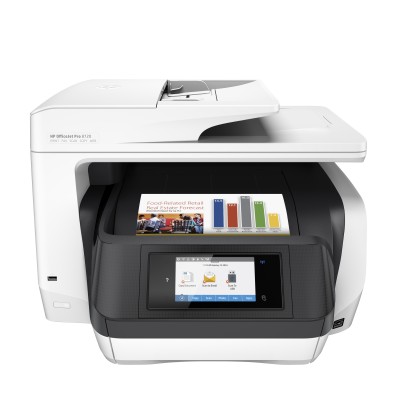 Impresora HP OfficeJet Pro 8720 - 1200 x 1200 DPI, 20 ppm, 30000 páginas por mes