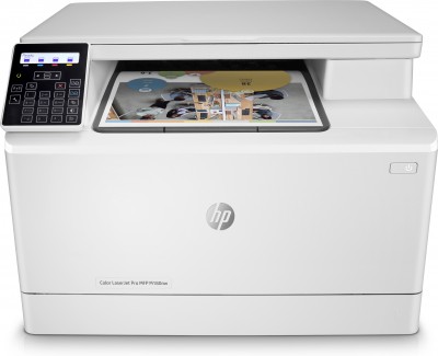 Impresora HP LaserJet Pro M180nw - 600 x 600 DPI, Laser, 17 ppm, 30000 páginas por mes