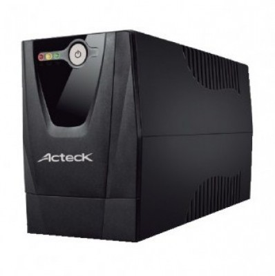 No-Break ACTECK NB-001 - 700 VA, 360 W, Negro, Oficina