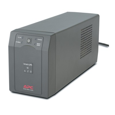 No-Break APC - 620 VA, 390 W, 5 h, Gris, Hogar y Oficina