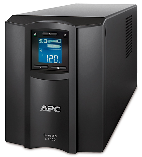 No-Break APC - 1000 VA, 600 W, 3 h, Negro, Hogar y Oficina