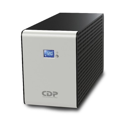 No-Break CDP R-SMART 2010 - 2000 VA, 1200 W, Color blanco, Hogar y Oficina