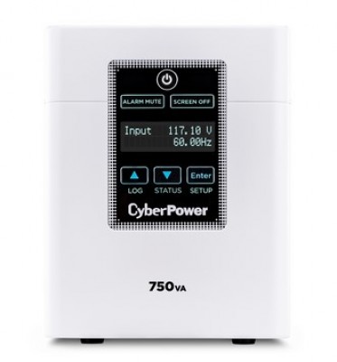 No-Break CyberPower M750L - 750 VA, 600 W, 8 h, Color blanco